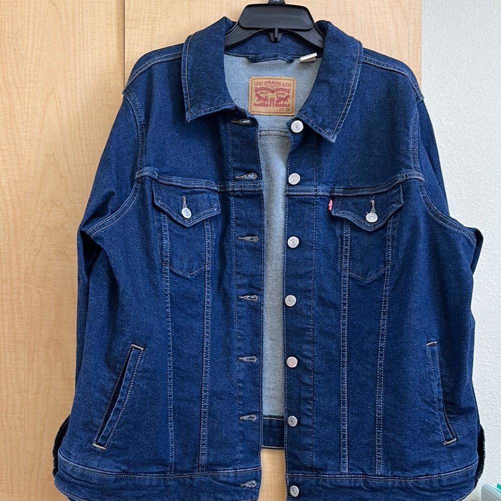 Levi's Blue Denim Jacket NWOT